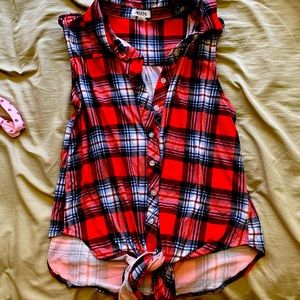 Plaid t shirt